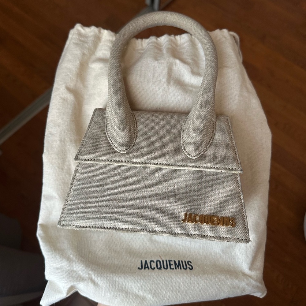 Jacquemus Beige Le Chiquito Moyen Bag